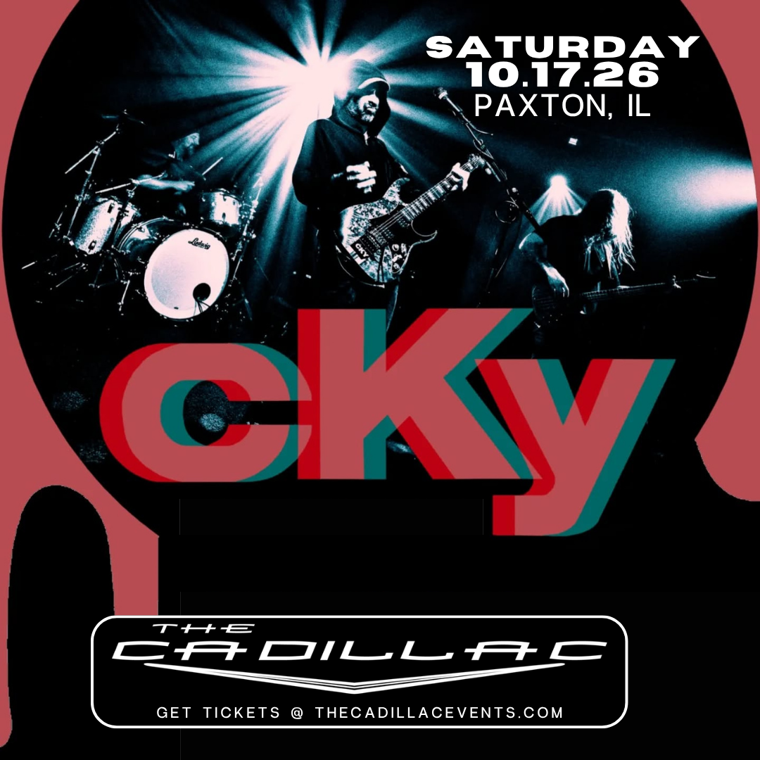 admat flyer for cky concert